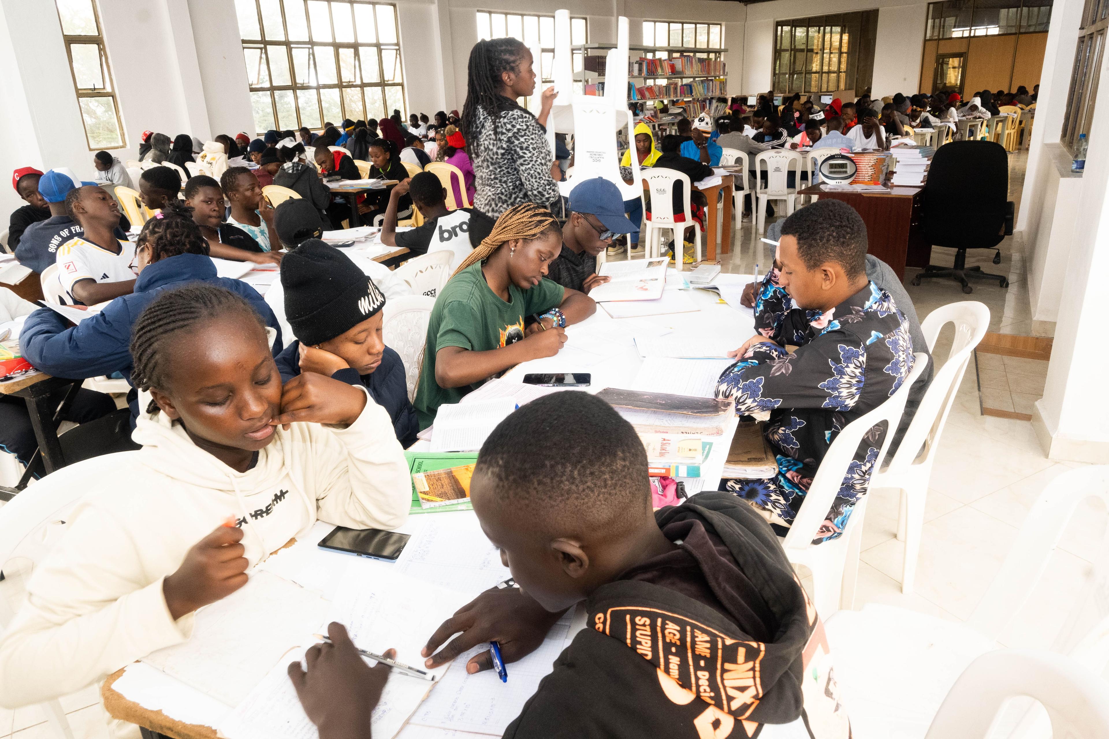 Children Reading Together